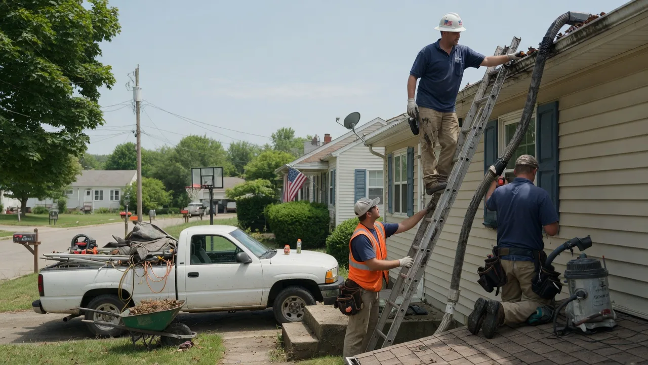 Gutter Installation in Minster, OH near me